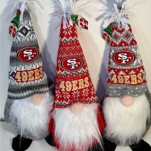 San Francisco 49ers Gnome Trio